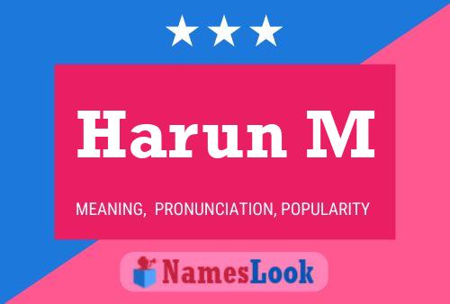 Harun M Naam Poster