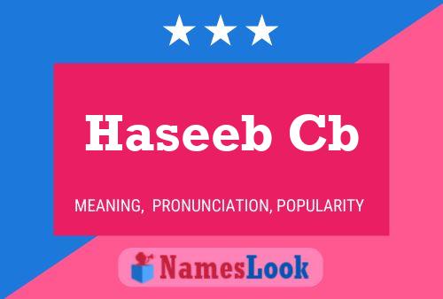 Haseeb Cb Naam Poster