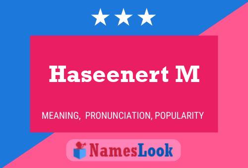 Haseenert M Naam Poster