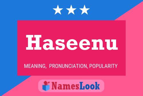 Haseenu Naam Poster