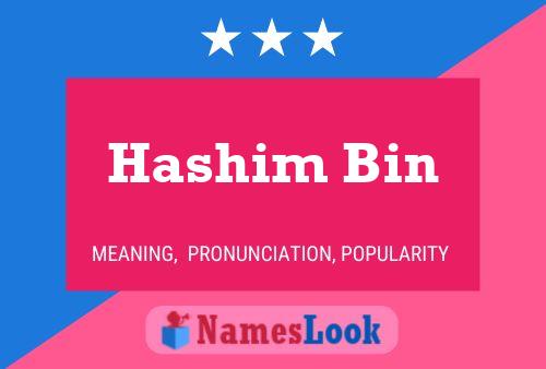 Hashim Bin Naam Poster