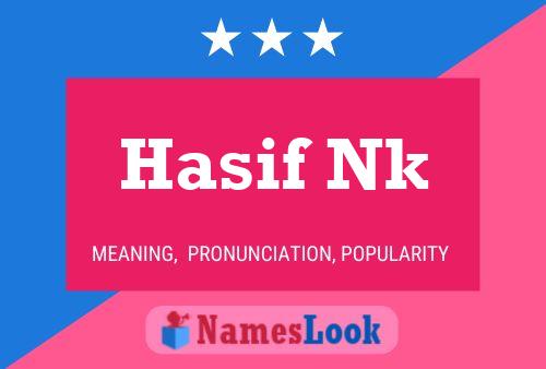 Hasif Nk Naam Poster