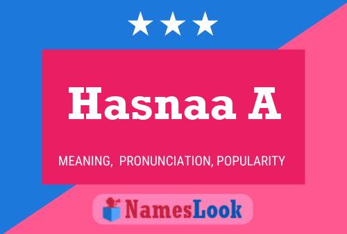 Hasnaa A Naam Poster