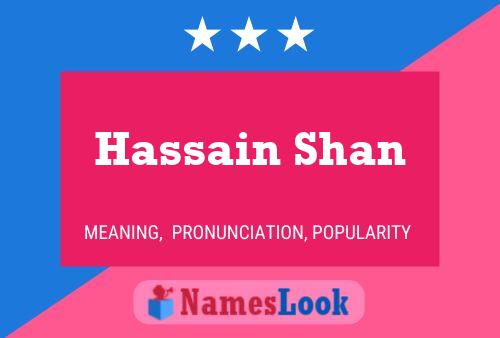 Hassain Shan Naam Poster