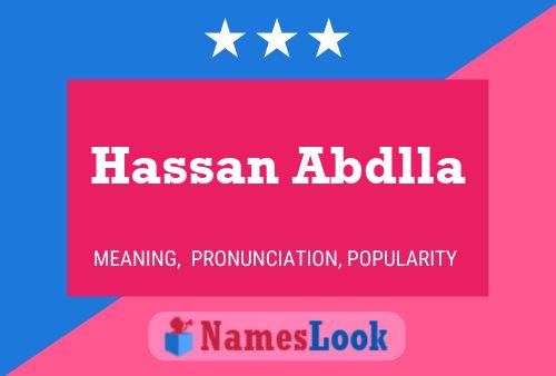 Hassan Abdlla Naam Poster