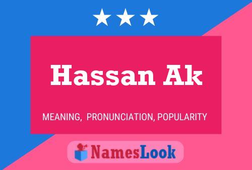 Hassan Ak Naam Poster