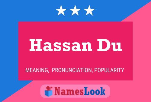 Hassan Du Naam Poster