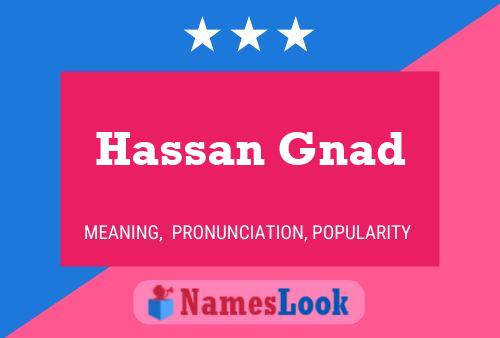 Hassan Gnad Naam Poster