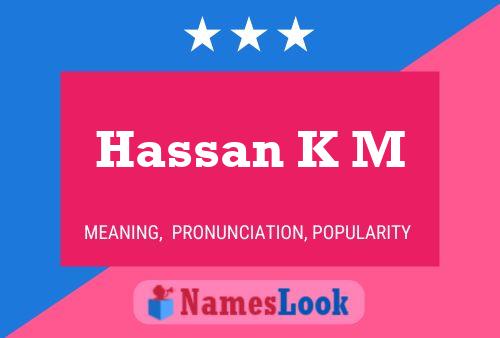 Hassan K M Naam Poster