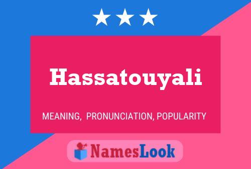 Hassatouyali Naam Poster