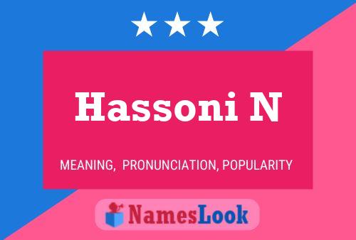 Hassoni N Naam Poster