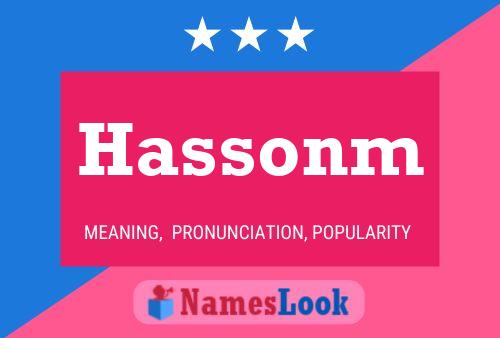 Hassonm Naam Poster