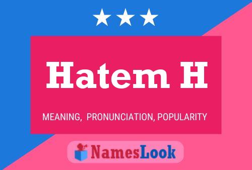 Hatem H Naam Poster