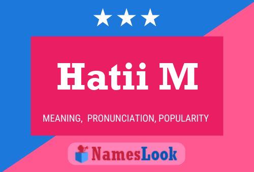 Hatii M Naam Poster