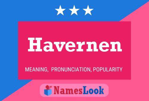 Havernen Naam Poster