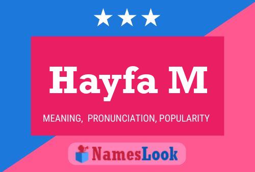 Hayfa M Naam Poster