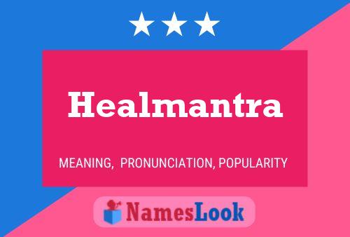 Healmantra Naam Poster