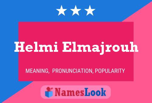 Helmi Elmajrouh Naam Poster