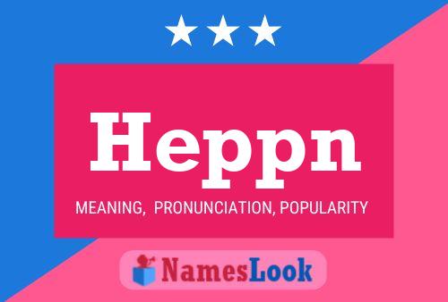 Heppn Naam Poster