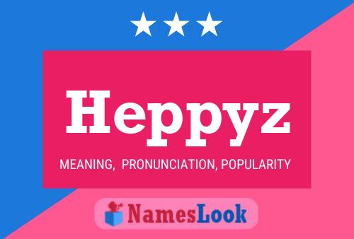 Heppyz Naam Poster