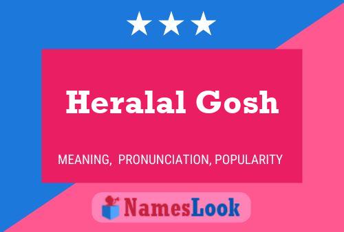 Heralal Gosh Naam Poster