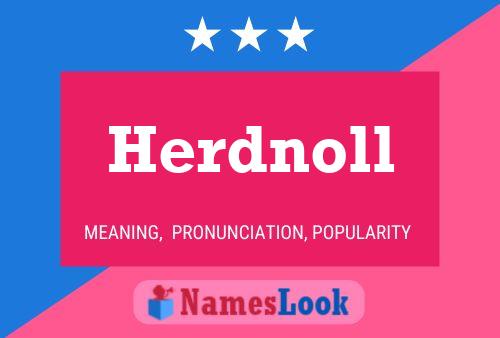 Herdnoll Naam Poster