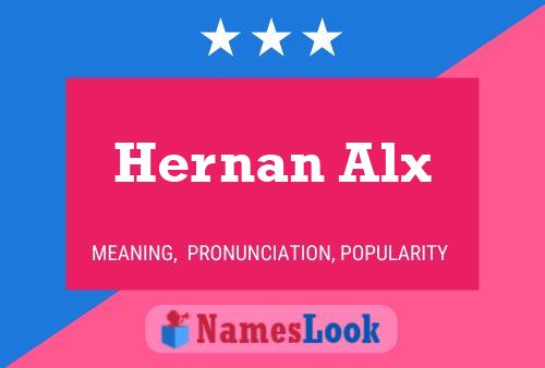 Hernan Alx Naam Poster