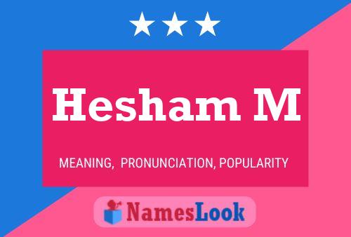 Hesham M Naam Poster