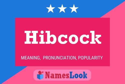 Hibcock Naam Poster