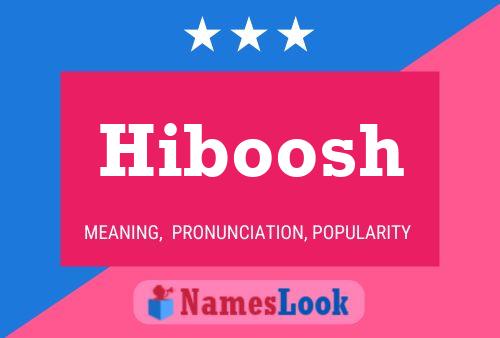 Hiboosh Naam Poster