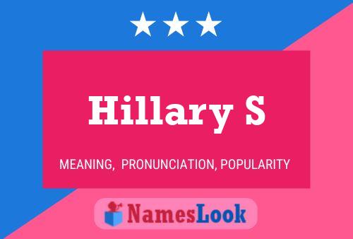 Hillary S Naam Poster