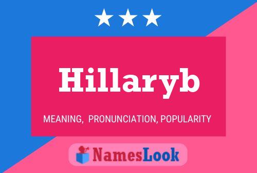 Hillaryb Naam Poster