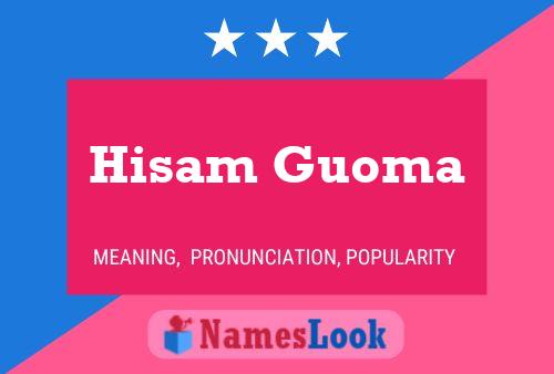 Hisam Guoma Naam Poster