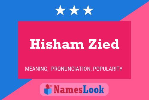 Hisham Zied Naam Poster