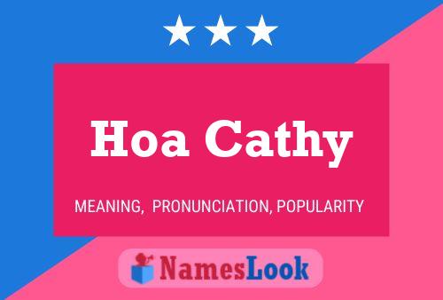 Hoa Cathy Naam Poster