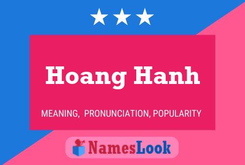 Hoang Hanh Naam Poster