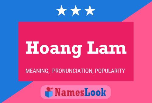 Hoang Lam Naam Poster