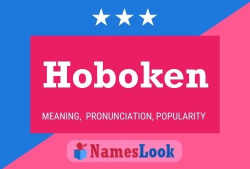 Hoboken Naam Poster