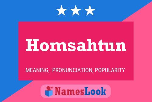 Homsahtun Naam Poster