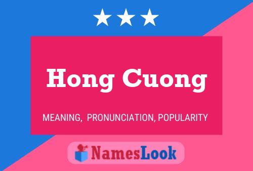 Hong Cuong Naam Poster