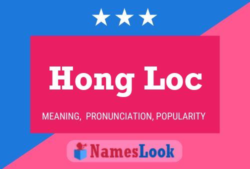 Hong Loc Naam Poster