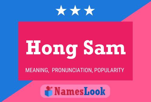 Hong Sam Naam Poster