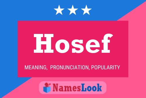 Hosef Naam Poster