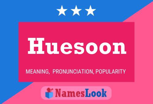 Huesoon Naam Poster