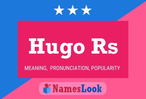 Hugo Rs Naam Poster