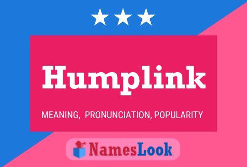 Humplink Naam Poster