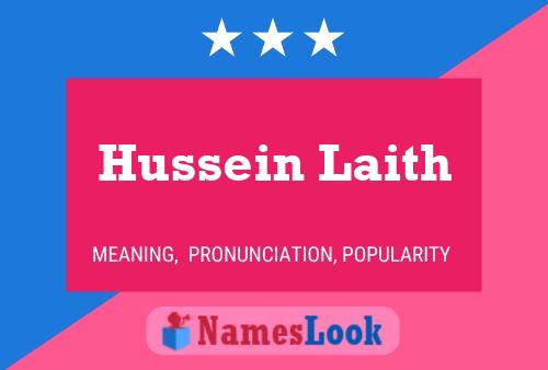 Hussein Laith Naam Poster