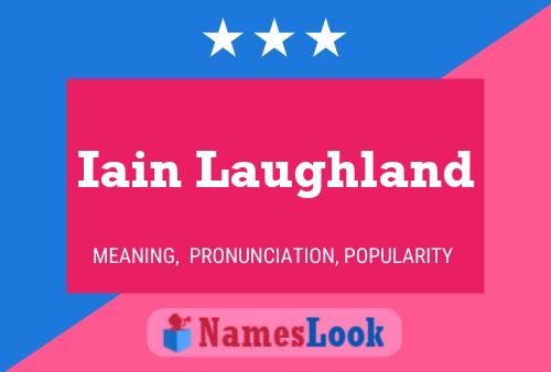 Iain Laughland Naam Poster