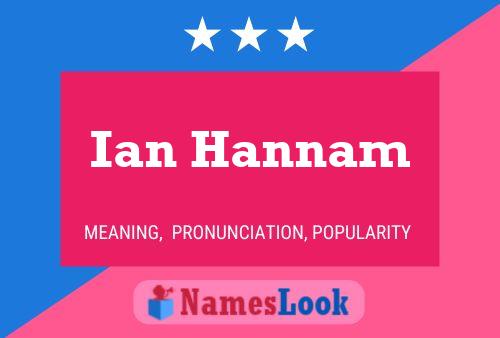 Ian Hannam Naam Poster