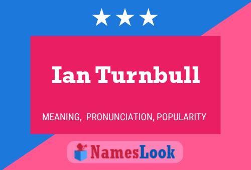 Ian Turnbull Naam Poster